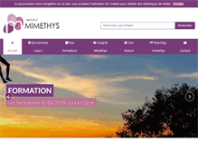 Tablet Screenshot of mimethys.com